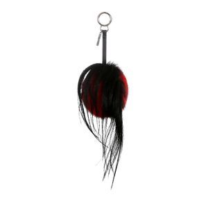 Chaveiro Fendi Monster Vermelho e Roxo