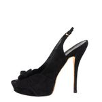 Peep-Toe-Gucci-Slingback-Lacos-Veludo-Preto