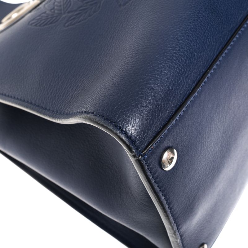 Bolsa-Burberry-Logo-Couro-Azul