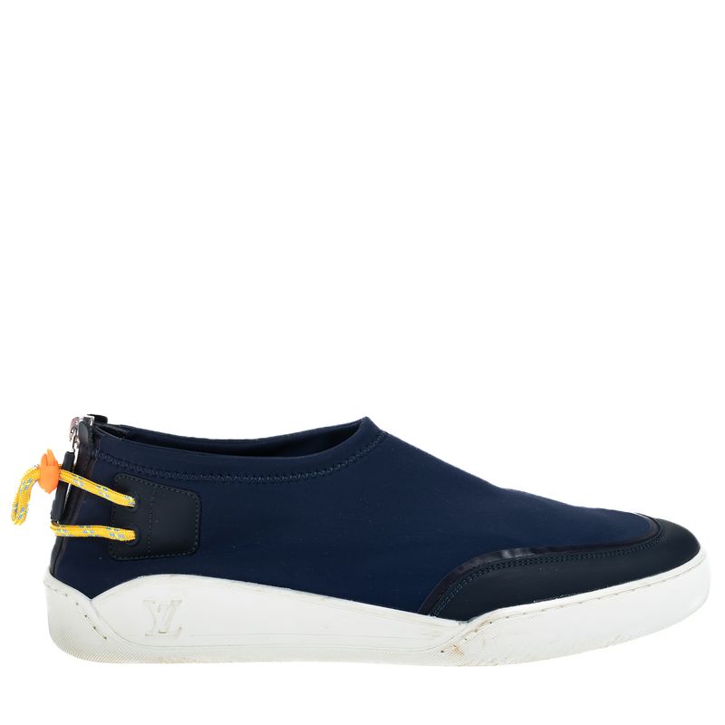 Tenis-Louis-Vuitton-Elastico-Neoprene-Azul