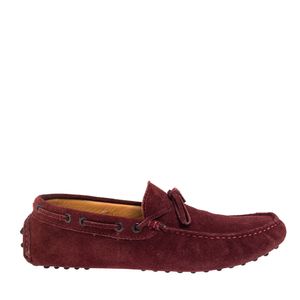 Mocassim Emporio Armani Camurça Bordô