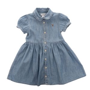 Vestido Ralph Lauren Infantil Jeans