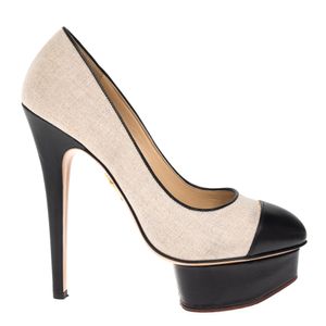 Sapato Charlotte Olympia Bicolor