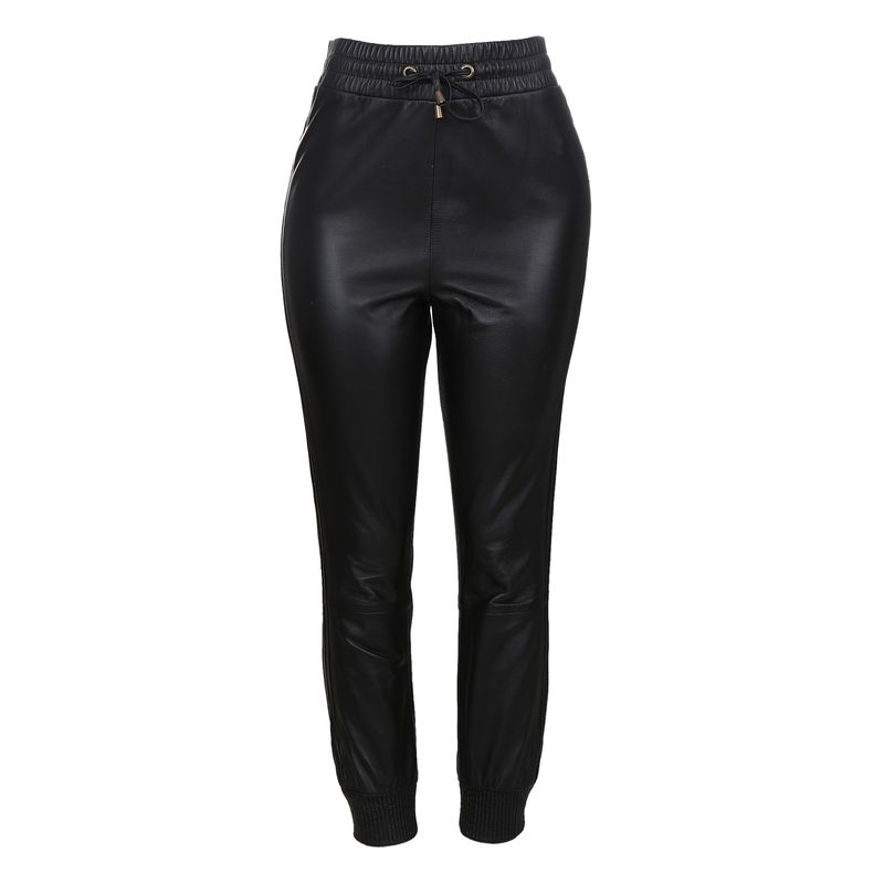 Calca-Cruise-Jogger-Couro-Preto