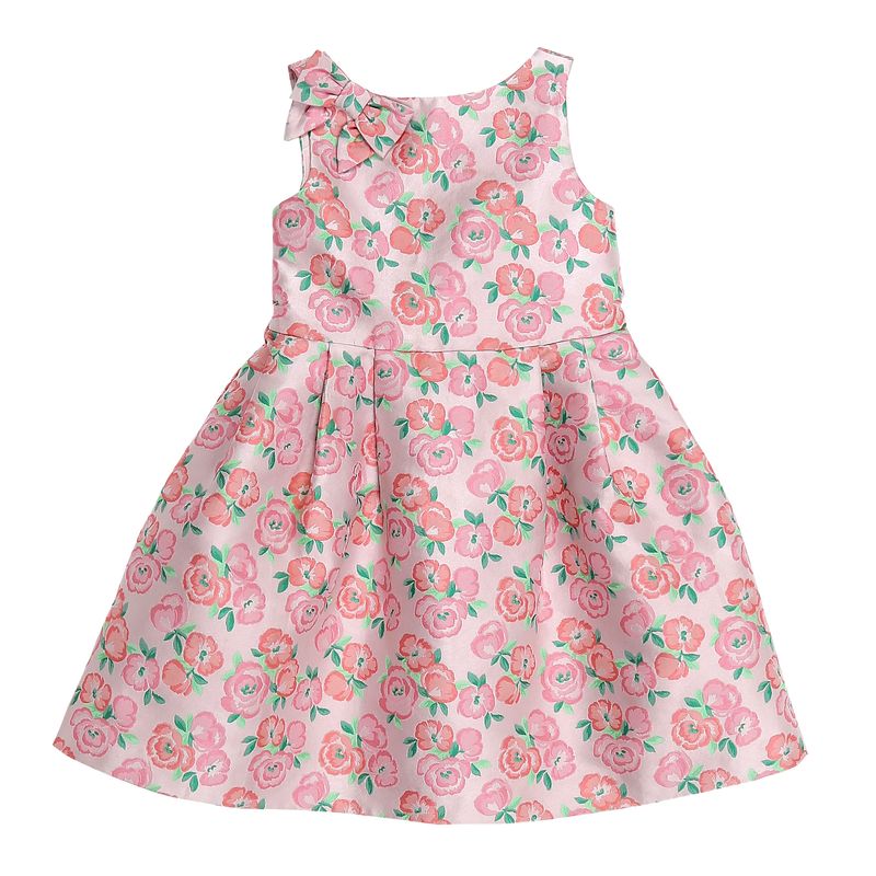 Vestido-Janie-and-Jack-Floral-com-Laco-Rosa