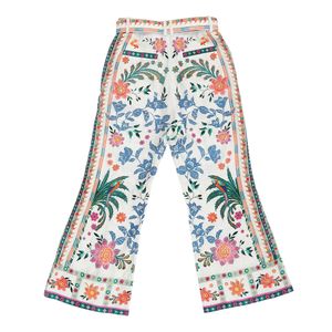 Calça Zimmermann Linho Estampada