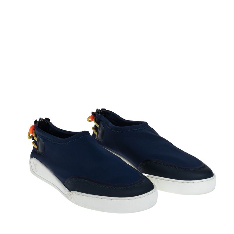 Tenis-Louis-Vuitton-Elastico-Neoprene-Azul