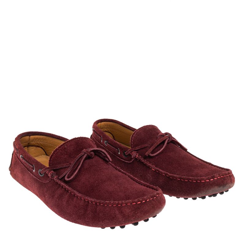 Mocassim-Emporio-Armani-Camurca-Bordo