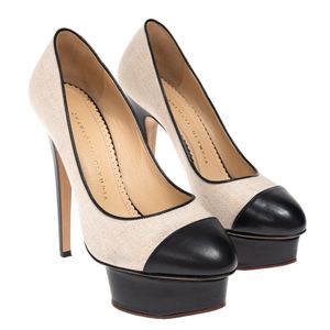 Sapato Charlotte Olympia Bicolor