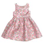 Vestido-Janie-and-Jack-Floral-com-Laco-Rosa