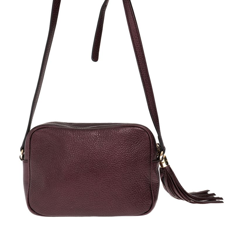 Bolsa-Gucci-Disco-Metalizada-Vinho