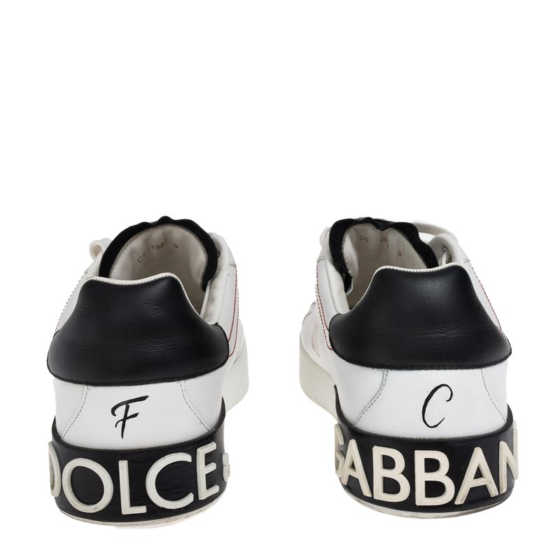 Tenis-Dolce---Gabbana-Portofino-King-Branco