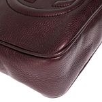 Bolsa-Gucci-Disco-Metalizada-Vinho