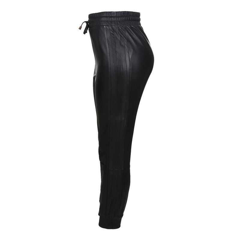 Calca-Cruise-Jogger-Couro-Preto