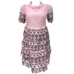 Vestido-Blumarine-Lese-Rosa-e-Preto