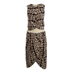 Conjunto A Niemeyer Estampado Vinho