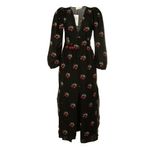 Vestido-Cris-Barros-Preto-Estampa-Cerejas-