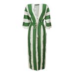 Vestido-Cris-Barros-Listrado-Verde-e-Branco-