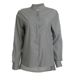 Camisa Egrey Listrada Azul e Branca