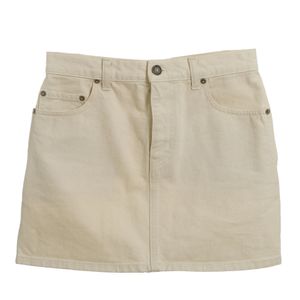 Saia Saint Laurent Jeans Creme