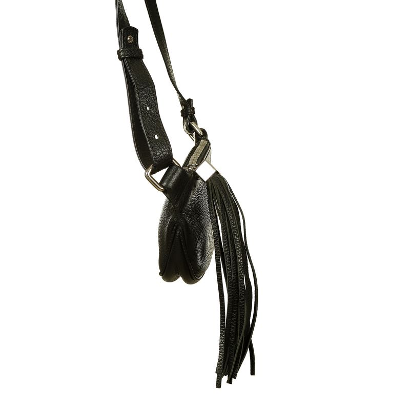 Pochete-Chanel-Couro-Preto-