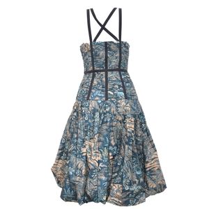 Vestido Ulla Johnson Estampa Floral Azul