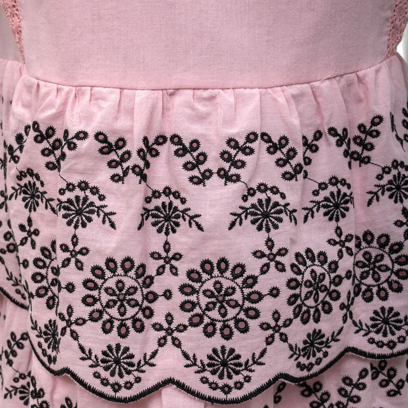 Vestido-Blumarine-Lese-Rosa-e-Preto