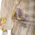 Vestido-Matthew-Williamson-Seda-Estampa-Pixels-Colorida
