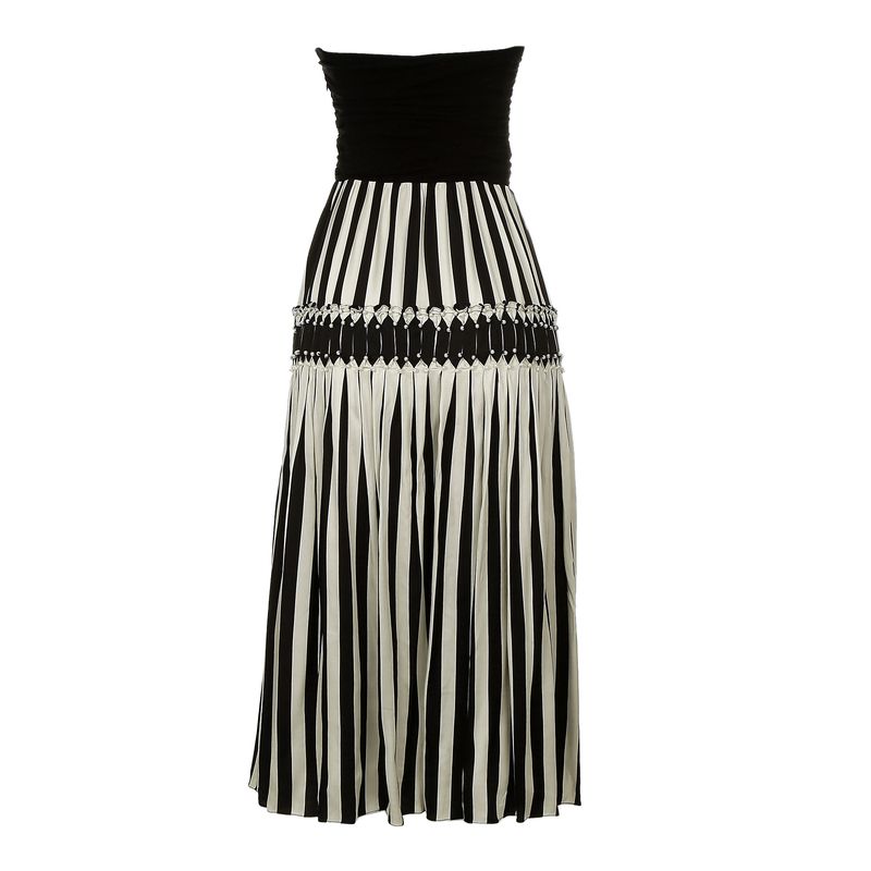 Vestido-Cris-Barros-Estampado-Preto-e-Branco-