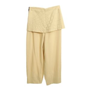 Calça Lilly Sarti Fenda Creme