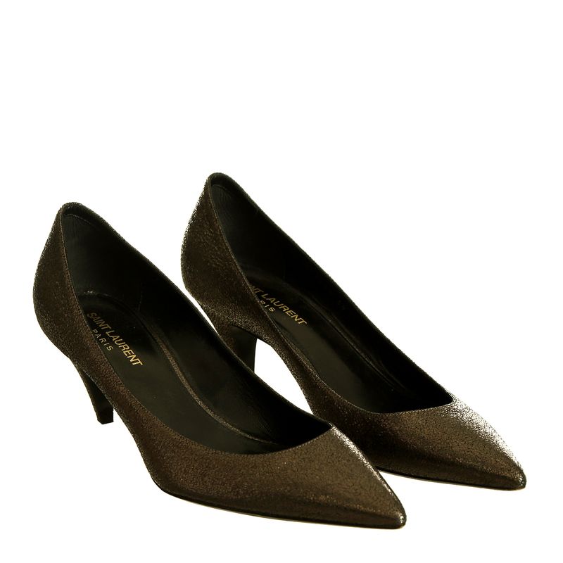Scarpin-Saint-Laurent-Couro-Metalizado-
