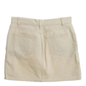 Saia Saint Laurent Jeans Creme