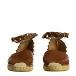 Espadrille-Valentino-Garavani-Couro-Marrom-