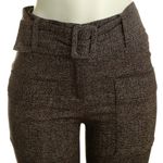 Calca-Mixed-com-Cinto-Tweed-Bordo