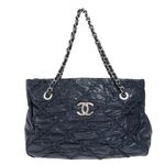 Bolsa-Chanel-Ultra-Stitch-Chain-Tote-Lambskin-Marinho