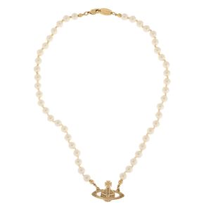 Colar Vivienne Westwood Pérolas e Dourado
