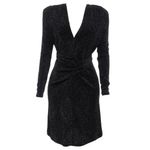 Vestido-Carol-Bassi-Manga-Longa-Lurex-Preto