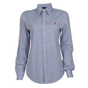 Camisa Polo Ralph Lauren Listrada Azul