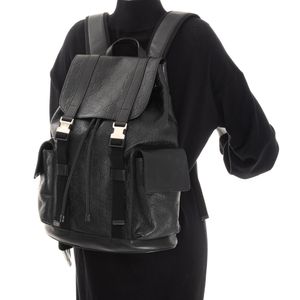 Mochila Gucci Guccissima Couro Preta