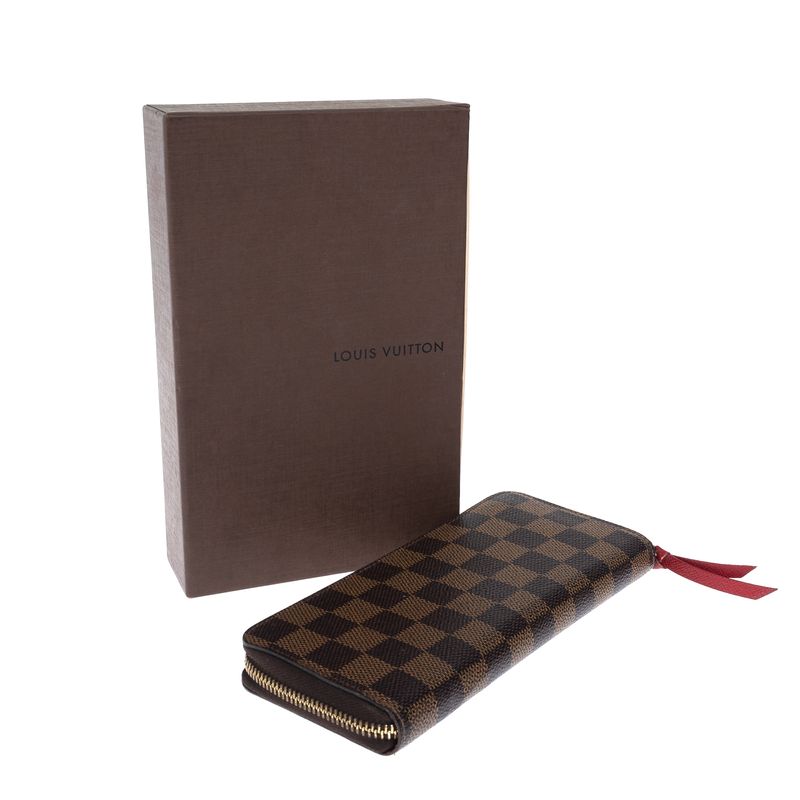 Carteira-Louis-Vuitton-Clemence-Damier-Ebene-
