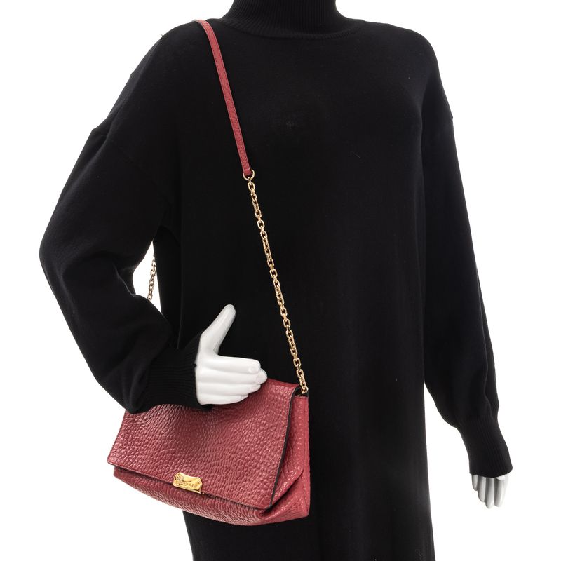 Bolsa-Burberry-Mildenhall-Couro-Vermelha