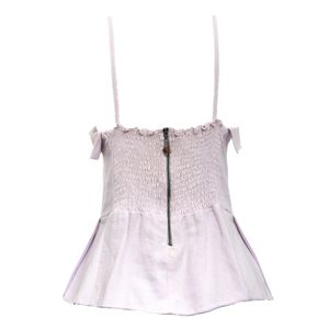 Blusa Cris Barros Alcinha Lilás