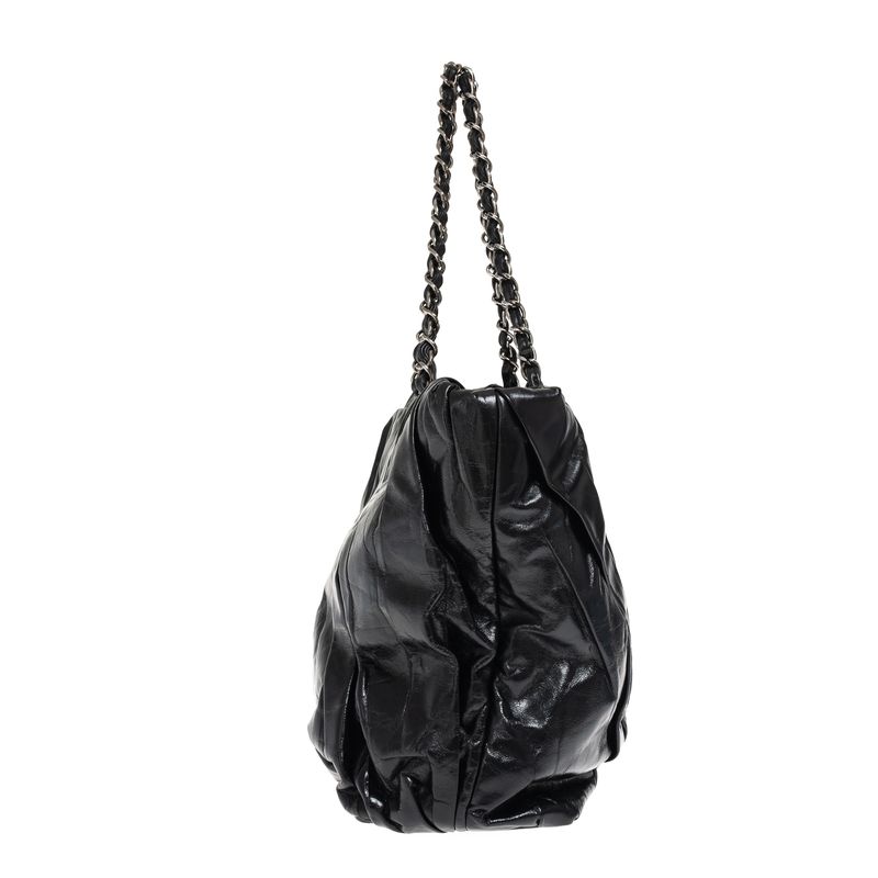 Bolsa-Chanel-Twisted-Lambskin-Preta