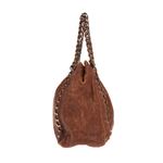 Bolsa-Chanel-Modern-Chain-Tote-Couro-Marrom