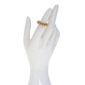 Aliança Carla Amorim Espuma Grossa Ouro Amarelo