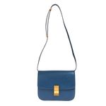 Bolsa-Celine-Classic-Box-Couro-Azul