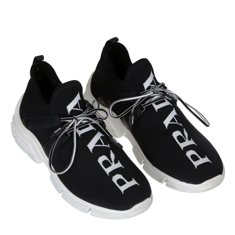 Tenis-Prada-XY-Logo-Preto