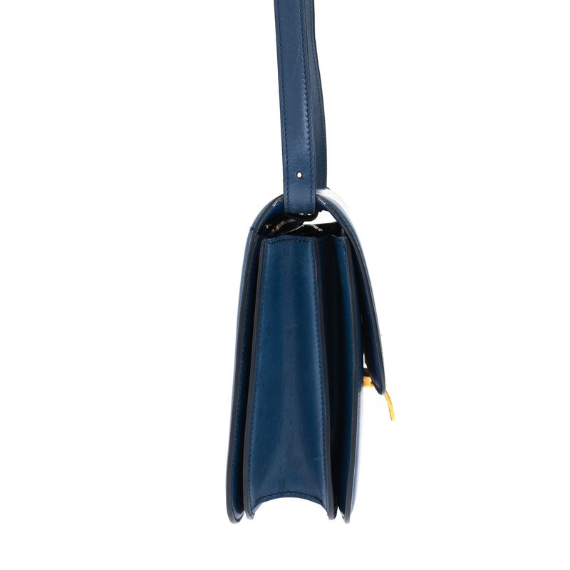 Bolsa-Celine-Classic-Box-Couro-Azul