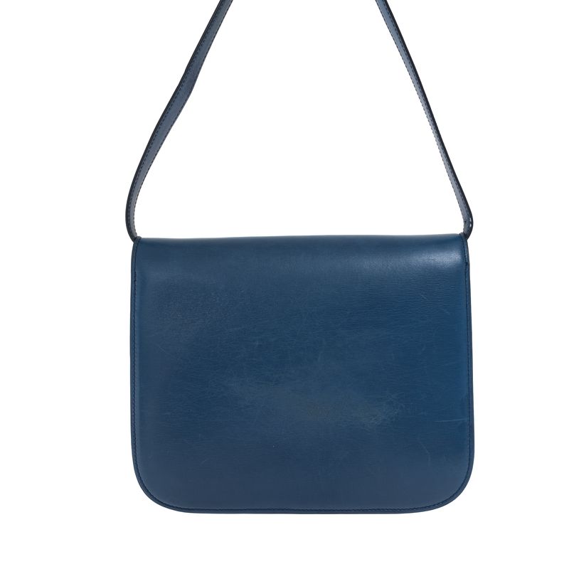 Bolsa-Celine-Classic-Box-Couro-Azul