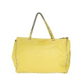 Bolsa-Valentino-Garavani-Rockstud-Couro-Amarelo
